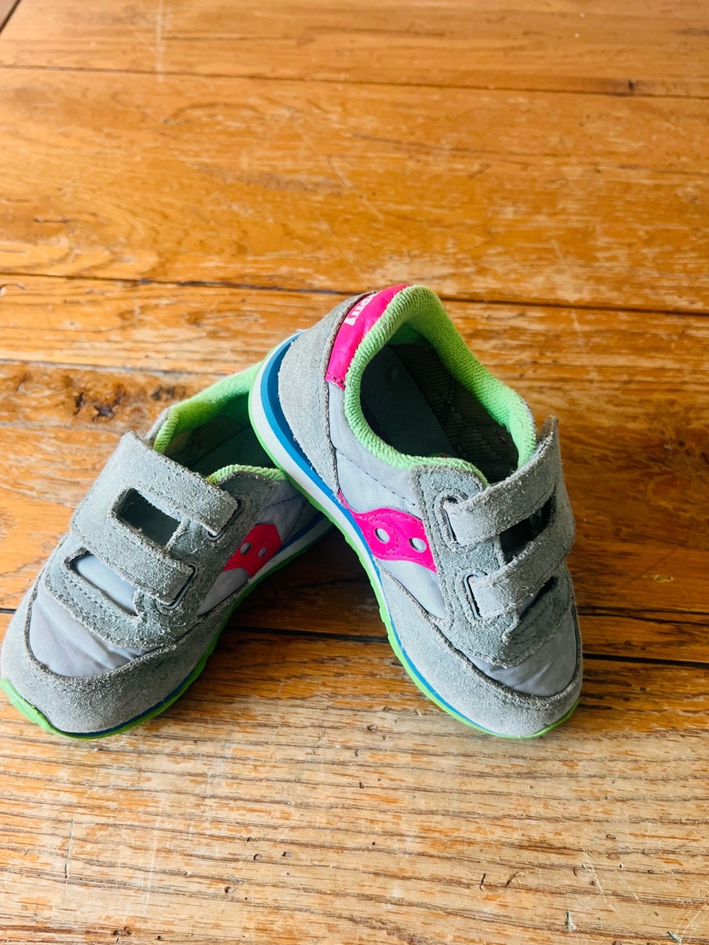 Saucony Baby Jazz Hook and Loop Sneakers-Baby size 6.5